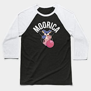 Moorica Funny Cow Gift Baseball T-Shirt
